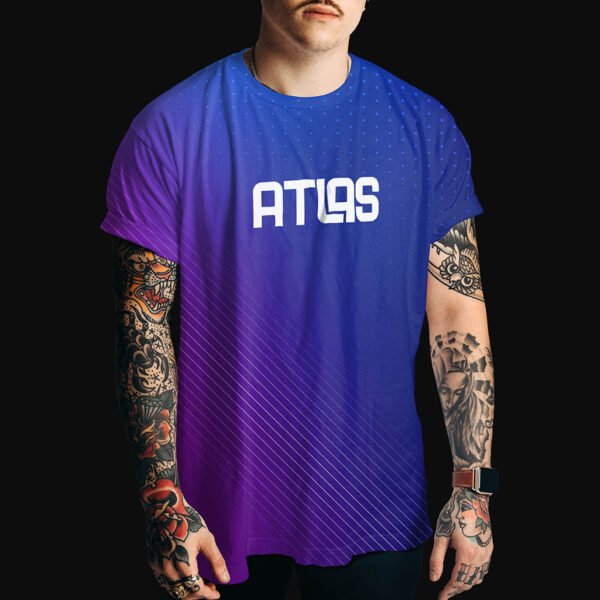 Remera Regular Atlas BlueM