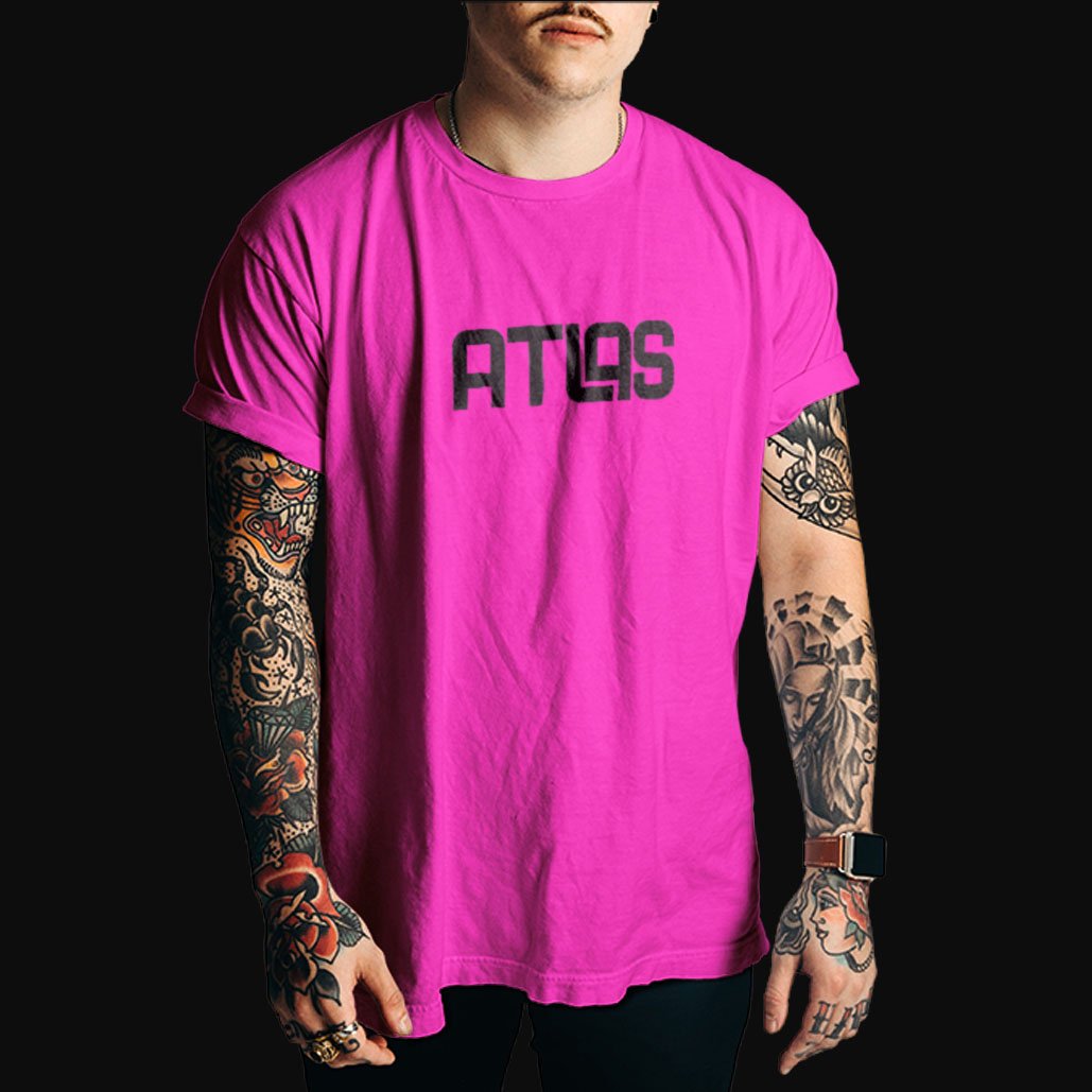 Remera Regular Atlas Rosada